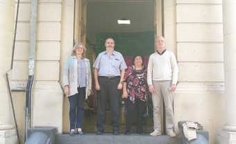 Dr. Jorge Manzanares Robles,,Susana Muñoz, Alicia Consolini y Mauricio Erben